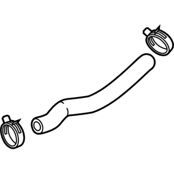 Hyundai Genesis G70 Radiator Hose - 25414-J5100