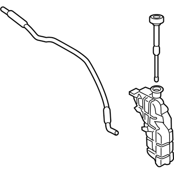 2021 Hyundai Genesis G70 Coolant Reservoir - 25430-J5050