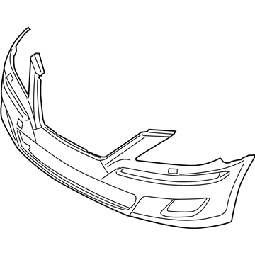 Hyundai 86511-3M001 Front Bumper Cover