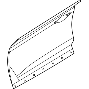 Hyundai 76121-D3001 Panel-Front Door Outer,RH