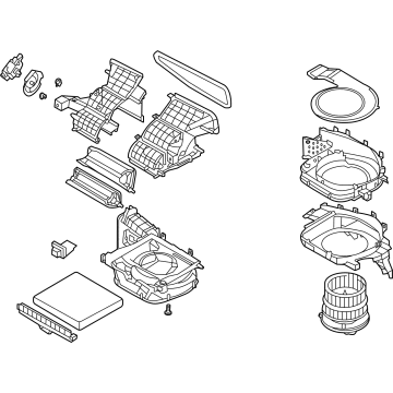 Hyundai 97100-S2EA0 Blower Unit