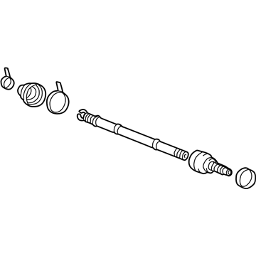 2004 Hyundai Sonata Axle Shaft - 49500-09850