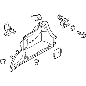 Hyundai 85740-B1101-RRY Trim Assembly-Luggage Side RH