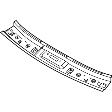 Hyundai 67123-S8000 Rail Assembly-Roof FR LWR