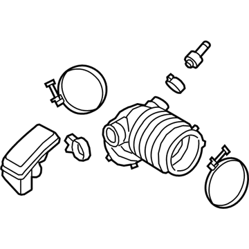 Hyundai 28140-J9200 Hose Assembly-Air Intake