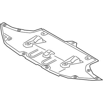 Hyundai 29110-G9000 Panel Assembly-Under Cover