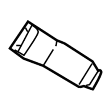 Hyundai 89840-G2000-TRY Buckle Assembly-Rear Seat Belt,RH