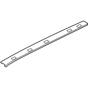 Hyundai 87243-2Z510 Moulding Assembly-Roof Rear,RH