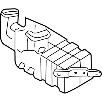 2000 Hyundai XG300 Air Intake Coupling - 28210-37522