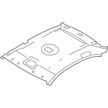 Hyundai 85301-0A112-X6 Headlining Assembly