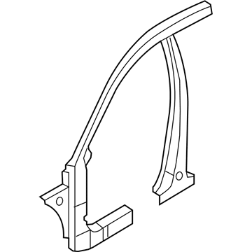 Hyundai 71140-0A000 Reinforcement Assembly-Side Outer RH