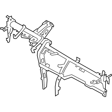 Hyundai 84410-CLCA0 Bar Assembly-Cowl Cross