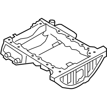 2013 Hyundai Genesis Coupe Oil Pan - 21520-3C703