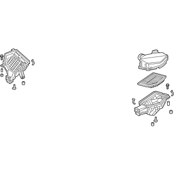 Hyundai 28121-D2300 Cleaner Assembly-Air,LH