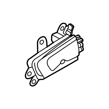 Hyundai 82610-L1010-NNB Door Inside Handle Assembly,Left