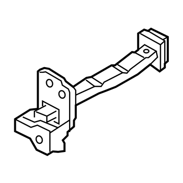 Hyundai 76980-L1000 Checker Assembly-Front Door,LH