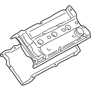 Hyundai 22410-37112 Cover Assembly-Rocker,LH