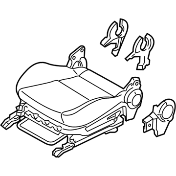 Hyundai 88200-2M250-NR3 Cushion Assembly-Front Seat,Passenger