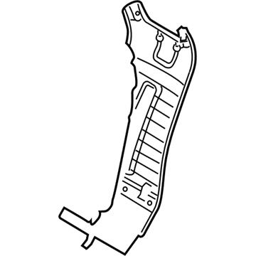 Hyundai 88491-2M000-9P Back Cover Assembly-Front Seat RH