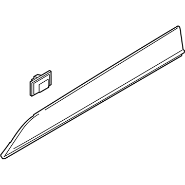 Hyundai 87722-K2000-CA GARNISH Assembly-FR Dr Side RH