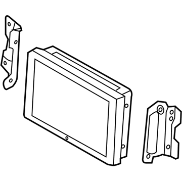 Hyundai 96130-3V450 Monitor Assembly-Audio