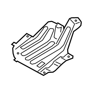 Hyundai 86690-F2AA0 Cover Assembly-RR BPR Under