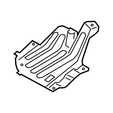 Hyundai 86690-F3500 Cover Assembly-RR BPR Under