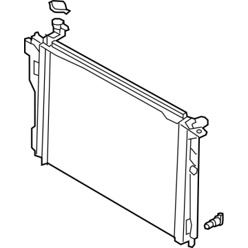Hyundai 25310-D2700 Radiator Assy
