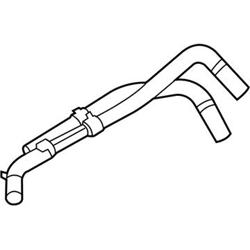 2018 Hyundai Santa Fe Brake Booster Vacuum Hose - 59120-2W360