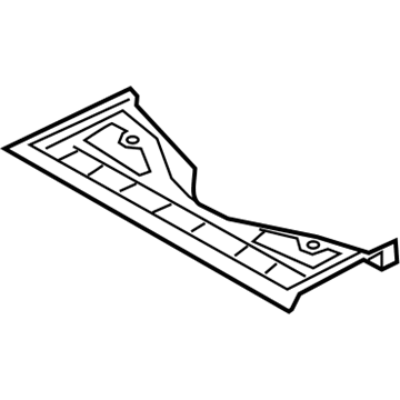 Hyundai 65513-G9000 Panel Assembly-Rear Floor,Rear