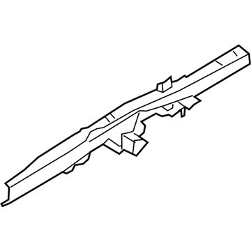 Hyundai 65720-G9000 Member Assembly-Rear Floor Side,RH