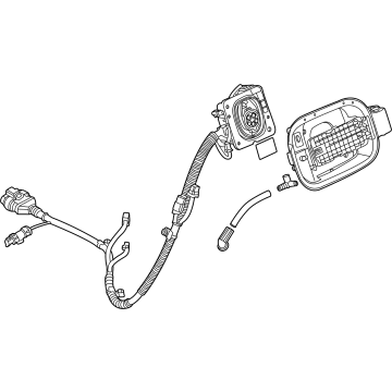 Hyundai 91681-P0100 INLET ASSY-NORMAL CHARGER