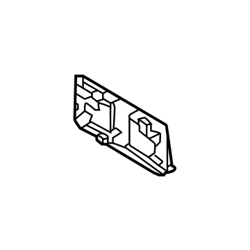 Hyundai 86529-GI010 MOULDING-FRT BPR LICENSE PLATE