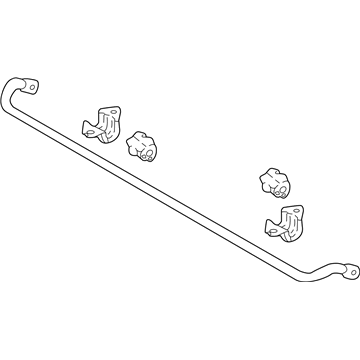 Hyundai 55510-F2AA0 Bar Assembly-RR STABILIZER