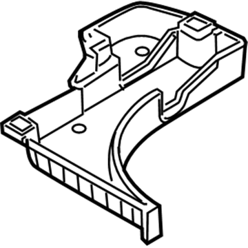 Hyundai 85750-2L700-WK Tray Assembly-Luggage Side,RH