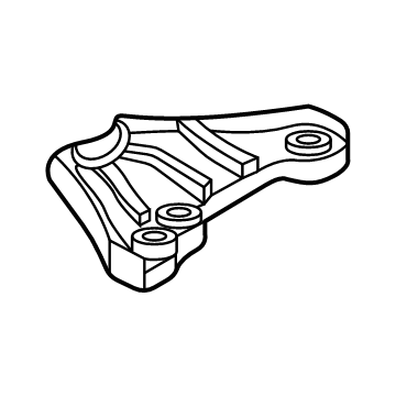 Hyundai Sonata Hybrid Engine Mount Bracket - 21825-L5100