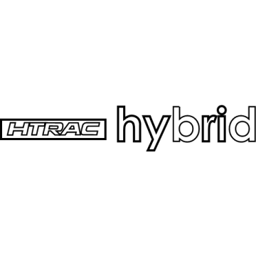 Hyundai 86316-CL000 Emblem-HTRAC Hybrid
