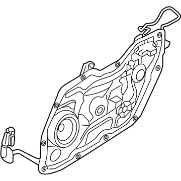 Hyundai 82471-3X311 Front Left-Hand Door Module Panel Assembly