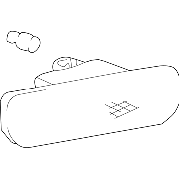 Hyundai 92501-3D000 Lamp Assembly-License Plate