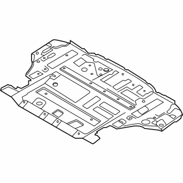 Hyundai Santa Fe Floor Pan - 65513-S2500