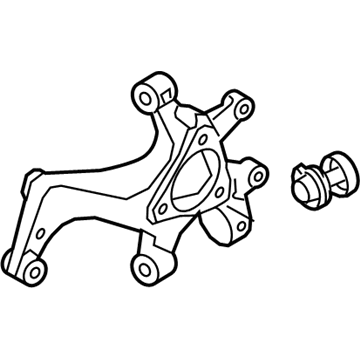 Hyundai 52720-G3AA0 Carrier Assembly-Rear Axle,RH