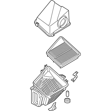 2020 Hyundai Genesis G70 Air Filter Box - 28110-J5100