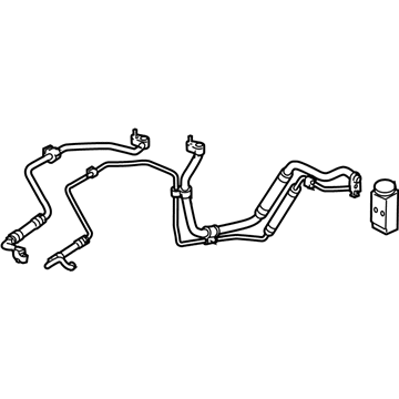 2008 Hyundai Accent A/C Hose - 97759-1E020