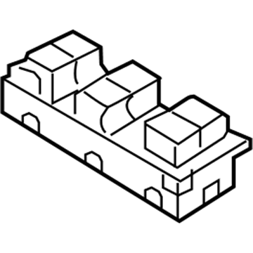 Hyundai 93571-G3010-PMP Power Window Switch