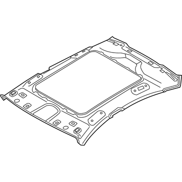 Hyundai 85410-B1020-WYB Headlining Assembly