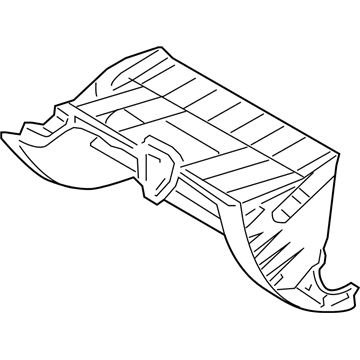 Hyundai 84540-3N000-HZ Cover Assembly-Glove Box Upper