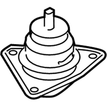 Hyundai 21810-0Q000 Engine Mounting Bracket Assembly