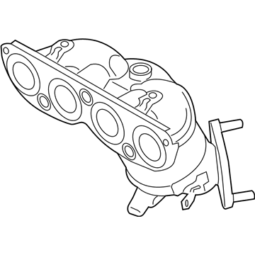 Hyundai 28510-2ESB0 Exhaust Manifold Catalytic Assembly