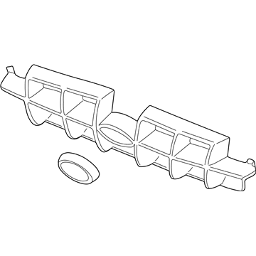 Hyundai 86561-25020 Radiator Grille