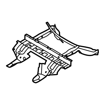 Hyundai 65630-L5010 Member Assembly-Rear Floor,Ctr